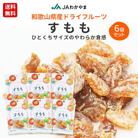 【送料無料】【ポスト投函】国産　和歌山県産　ドライフルーツ　すもも　20g×6袋　国産ドライフルーツ　ドライスモモ　お菓子　おやつ　JAわかやま　JA紀南