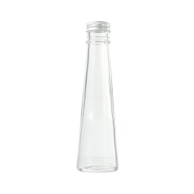 ハーバリウム 瓶 1個 コーン 141ml キャップ付き 【 ハーバリウム瓶 キット 1本 ガラス瓶 硝子瓶 円錐 ボトル ビン 150ml アロマディフューザー 】