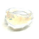 【小型宅配便】KO-RI Ring（リング）No.181【Natural Glass】進藤貴允氏作品 宇宙ガラスリング 星 惑星 ダイクロ