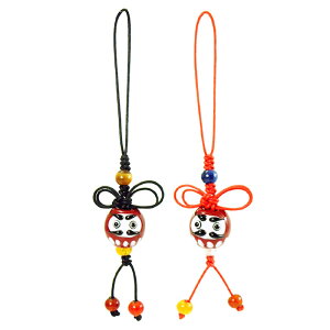 【2点で180円offクーポン対象!!】【開運 だるま パワーストーン ストラップ】合格祈願 だるま お守り ストラップ かわいい 御守り 厄除け グッズ 携帯ストラップ 落下防止 おしゃれ 根付 鈴 キ