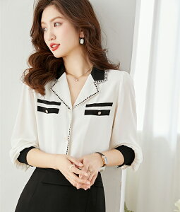 �������� �u���E�X �V���c �g�b�v�X �V�t�H�� ���� �����^���X���[�u �I�[�v���J���[ �|�P�b�g �o�C�J���[ ���m�g�[�� �I�t�B�X�J�W���A�� �ucawaii french�v
