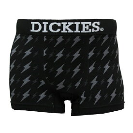 ディッキーズ ボクサーパンツ 2枚セット販売 黒1色のみ Lサイズのみ アンダーウェア メンズ プリント ボクサーブリーフ
