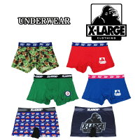 XLARGEエクストララージボクサーパンツX-LARGEメンズボクサーブリーフ男性下着アンダーウェアニットボクサーシームレスボクサーおしゃれ柄ブランドパンツメール便送料無料