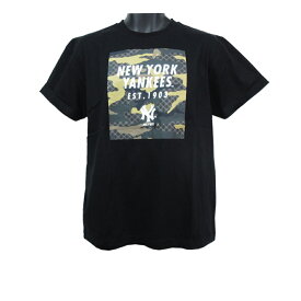 マジェスティック ニューヨーク ヤンキース 半袖 プリント Tシャツ 大きいサイズ クルーネック メンズ BIG サイズ