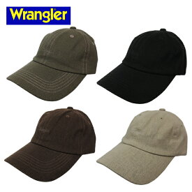 ラングラー キャップ 麻 レーヨン 帽子 メンズ 柔らか素材 定番デザイン ローキャップ