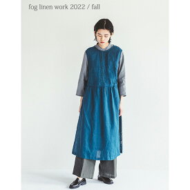 《セール40%OFF》fog linen work（フォグリネンワーク） セレナ オーバードレス ペルヴァンシュ [LWA497-2999]