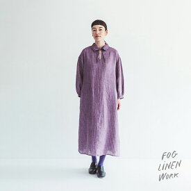 《セール20%OFF》fog linen work（フォグリネンワーク） テス ワンピース [LWA621]