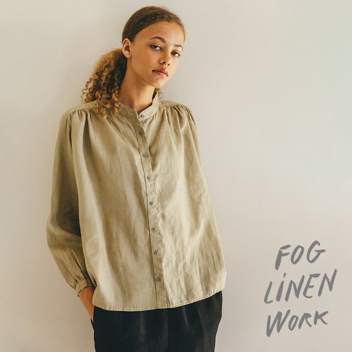 楽天市場】fog linen work（フォグリネンワーク） リサ トップ [LW4A25 
