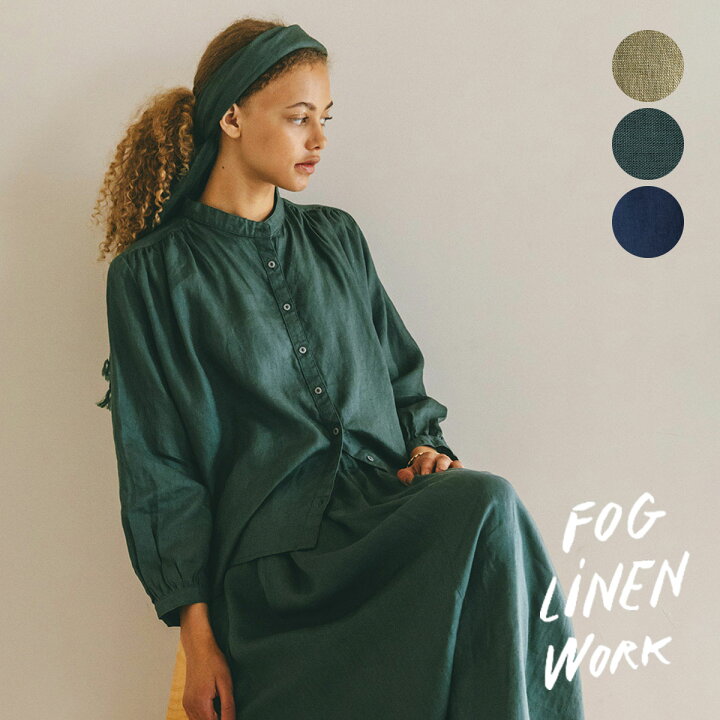 楽天市場】fog linen work（フォグリネンワーク） リサ トップ [LW4A25 