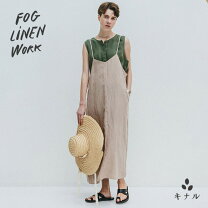 楽天市場】fog linen work（袖の長さノースリーブ）（ワンピース 