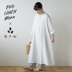 �y�L�i���ʒ��z fog linen work �t�H�O���l�����[�N �o���h�J���[ �V���c �����s�[�X �z���C�g ZKINARU407-19