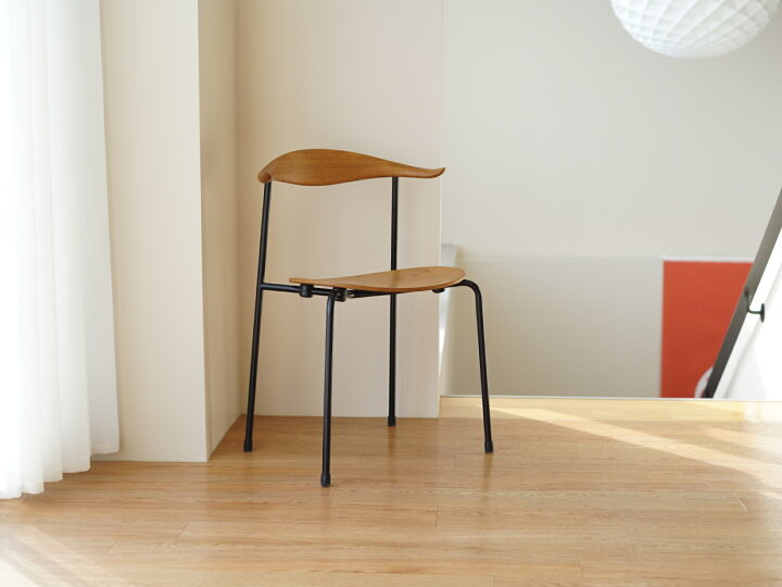 楽天市場】CH88T オーク/オイル仕上げ ブラック脚 CARL HANSEN & SON 