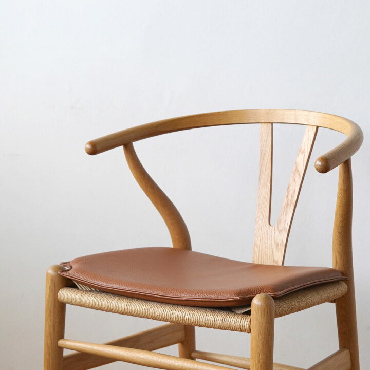 楽天市場】CU CH24 （Yチェア） 公式レザークッション CARL HANSEN 
