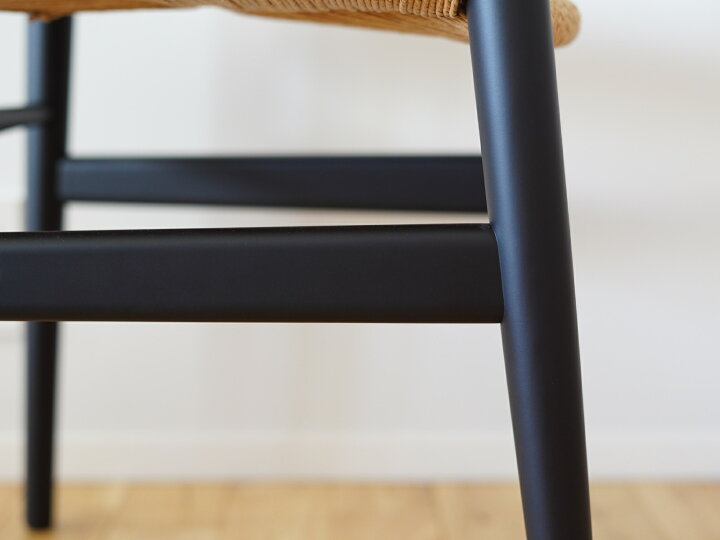 楽天市場】Yチェア ソフト CH24 ビーチ SOFT BLACK マットブラック 座 