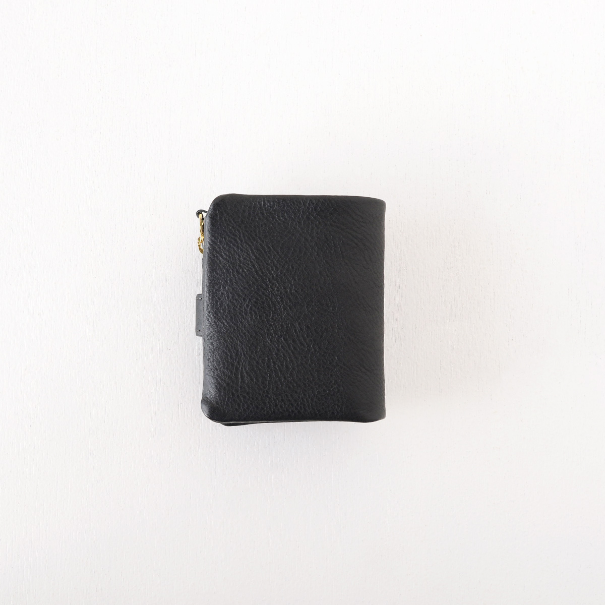 CINQ (サンク) 2つ折り財布 ブラック / 本革 レザー レディース メンズ 二つ折り | 生成りな暮らしのご提案／キナル