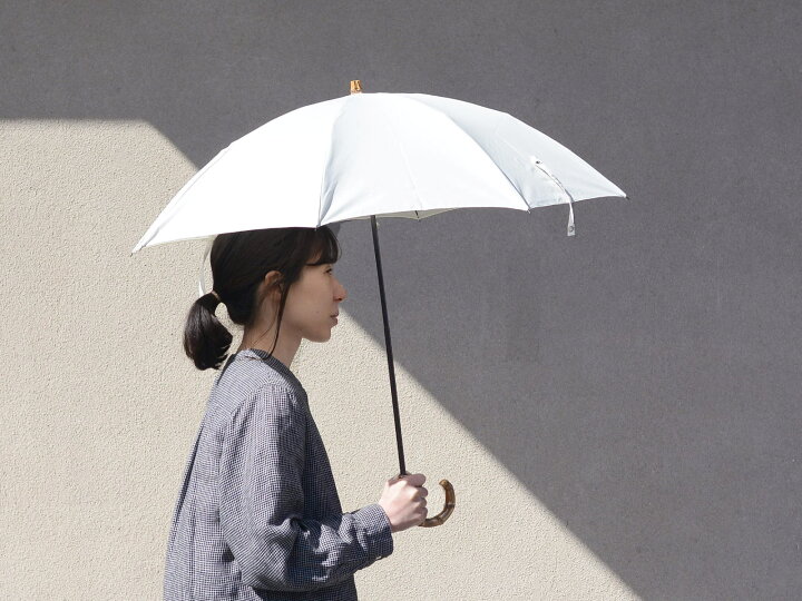 楽天市場】CINQ (サンク) 晴雨兼用 折りたたみ傘 アイボリー【日傘 