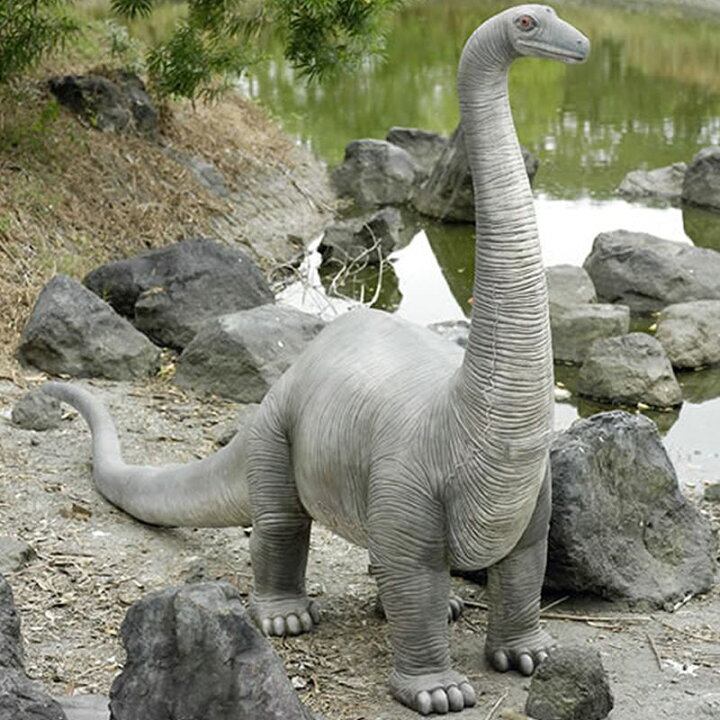 楽天市場】実物大 恐竜 オブジェ ブロントサウルス インテリア 