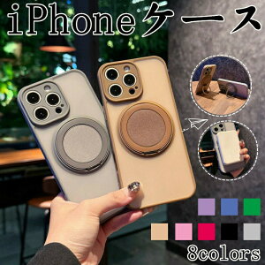 iPhone 17 Pro max �P�[�X ��Phone case �}�b�g �w��h�~ �}�O�Z�[�t�Ή� �r�W�l�X �����ӂ��� 16 �g�уJ�o�[ Magsafe�Ή� 360�x��]�X�^���h �V���v����