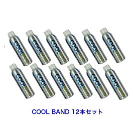 12本【1ダース】クールバンド COOL BAND 冷却フォーム・冷却スプレー/熱中症対策グッズ　170g