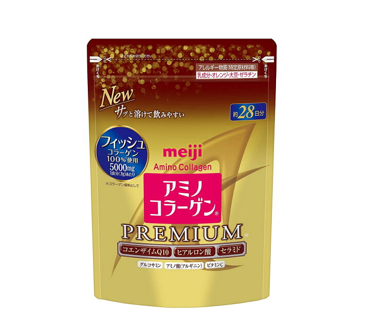 楽天市場】【明治製菓】アミノコラーゲンプレミアムパウダータイプ  