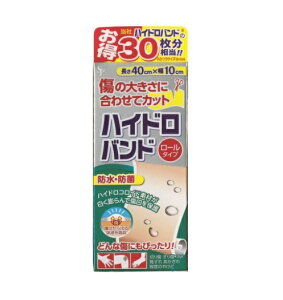サイキョウ・ファーマ ハイドロバンド ロールタイプ 40cmx10cm※お取り寄せ商品 キャンセル不可メーカー欠品になる場合がございます。
