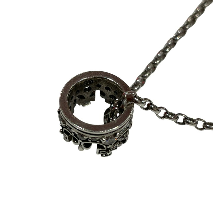 楽天市場】【中古】JUSTIN DAVISクラウンネックレス シルバー【価格 