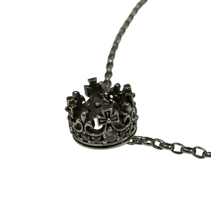 楽天市場】【中古】JUSTIN DAVISクラウンネックレス シルバー【価格 