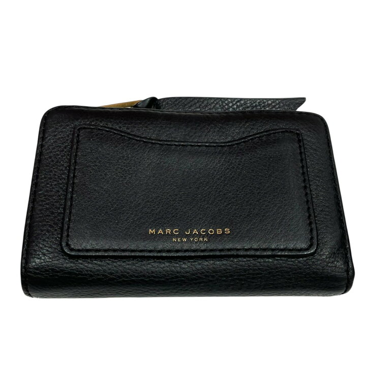 楽天市場】【中古】MARC JACOBSL字ZIPコンパクトウォレット 2つ折り 
