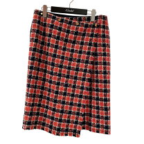 Drawer ドゥロワー ペイスリータックスカート 6524-299-1167 ピンク系  