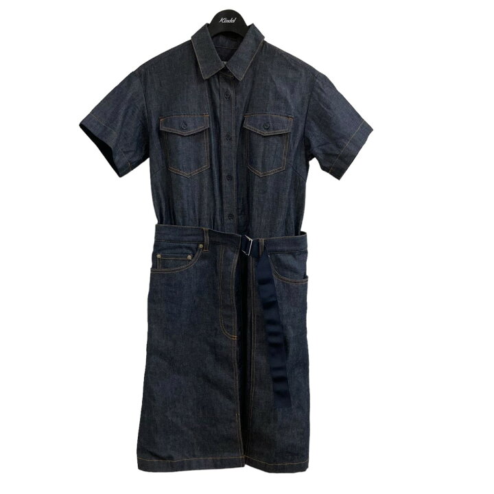 楽天市場】【中古】sacai×A．P．C．デニムワンピース 21E2-COMEY 