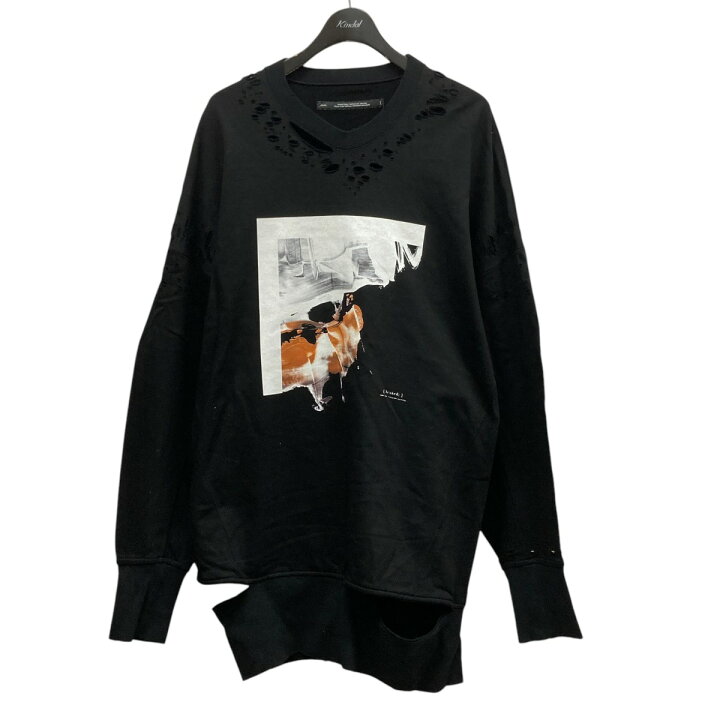 楽天市場】【中古】JULIUS23SS ダメージ加工プリントスウェット 