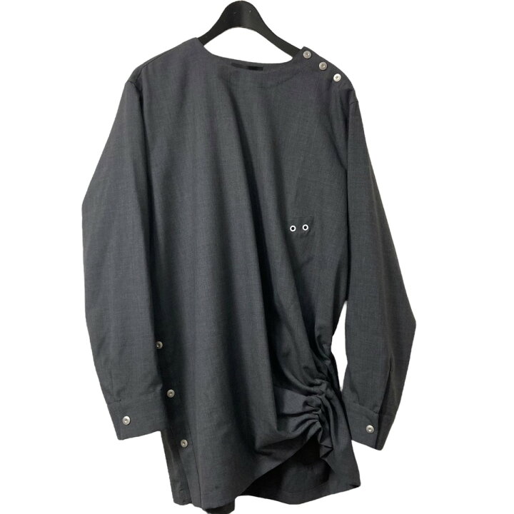 楽天市場】【中古】Omar Afridi25SS CINCHED SHIRT ギャザリング 