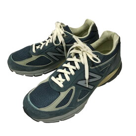 【中古】AURALEE×NEW BALANCE　ローカットスニーカー U990AL4 DUSTY　BLUE サイズ：27 【220425】（オーラリー×ニューバランス）