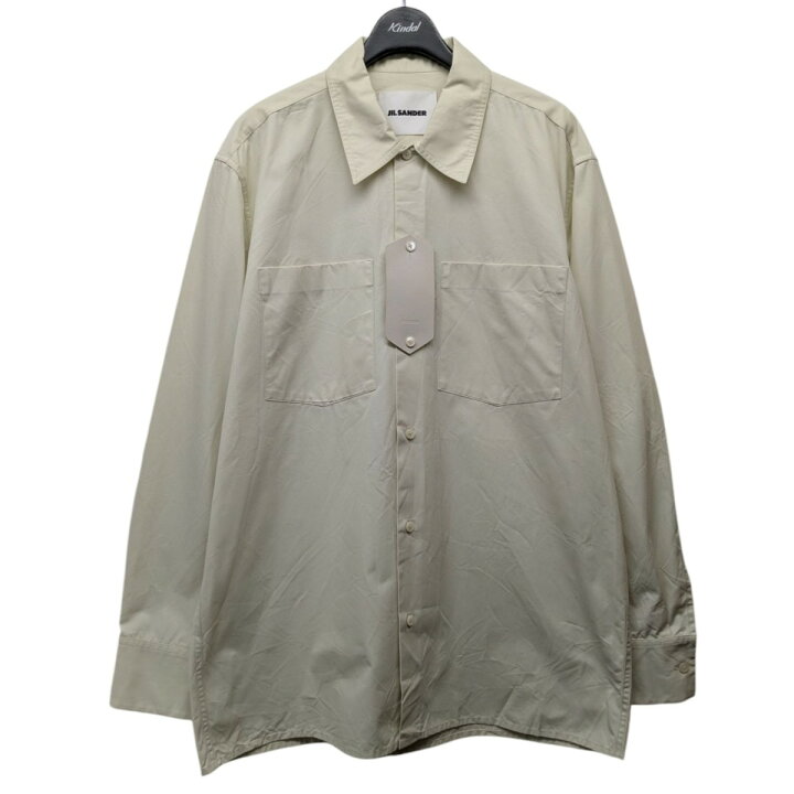 楽天市場】【中古】JIL SANDER キャンバスオーバーサイズシャツ 