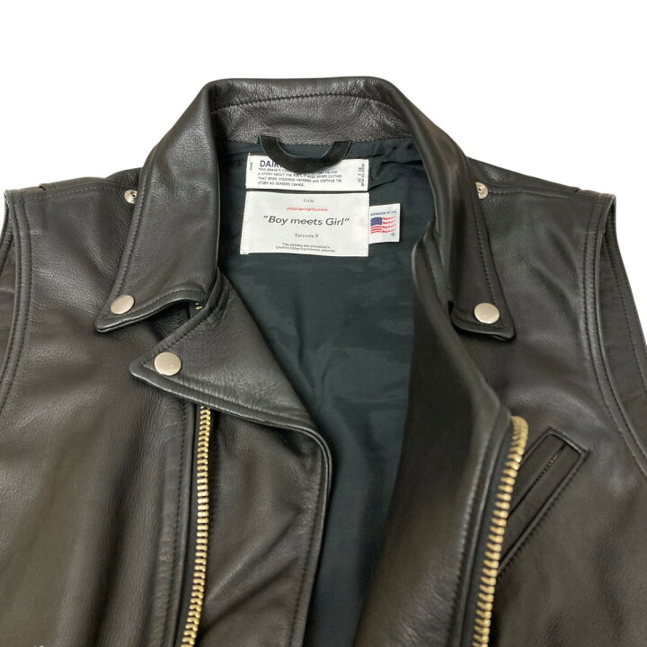 楽天市場】【中古】DAIRIKUHand Painted Double Leather Vest レザー 