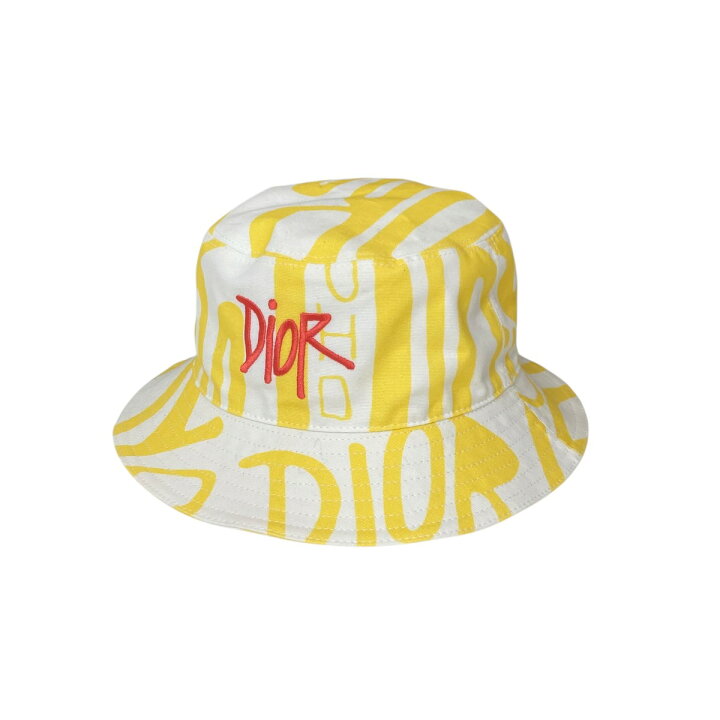 楽天市場】【中古】Christian Dior×Shawn Stussyバケットハット 