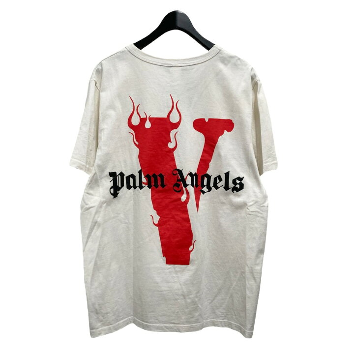 楽天市場】【中古】VLONE×Palm AngelsプリントTシャツ ホワイト サイズ 