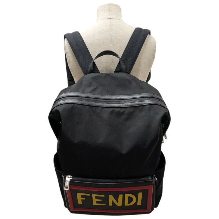 楽天市場】【中古】FENDIバックパック 7VZ035 ブラック【価格見直し 