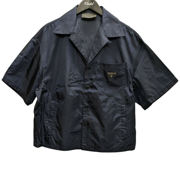 楽天市場】【中古】PRADA Re-Nylon リナイロン 三角ロゴプレート 半袖  