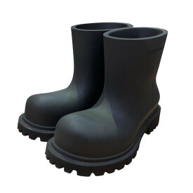 【中古】BALENCIAGAステロイド ラバーブーツ 770589 ブラック サイズ：41【価格見直し】