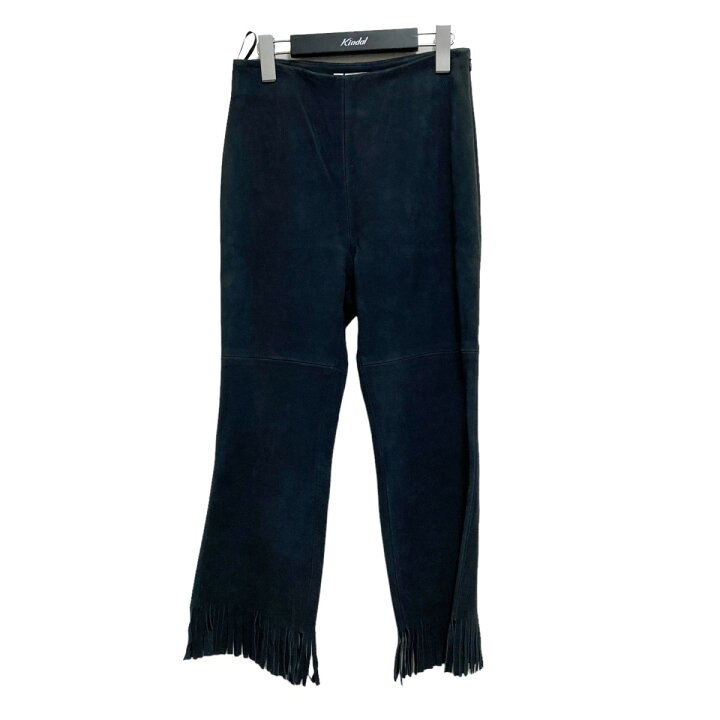 楽天市場】【中古】MADISON BLUEレザーフリンジパンツ MB191 3006  