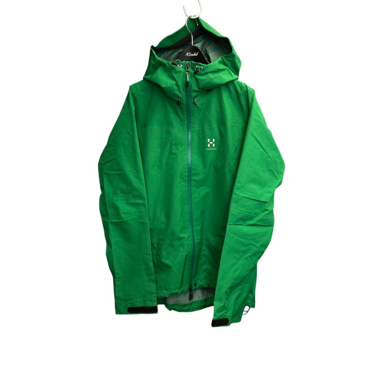 楽天市場】【中古】HAGLOFSマウンテンパーカー 1239064 グリーン 