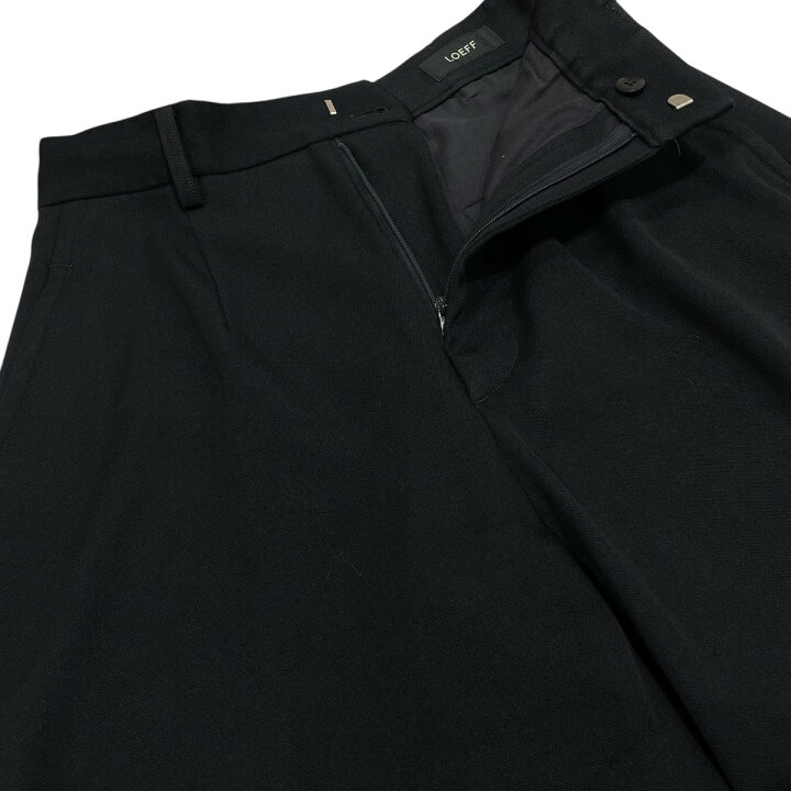 楽天市場】【中古】LOEFFテーパードパンツ 8814-699-0052 ネイビー  