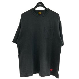 【中古】HUMAN MADE　ポケットベアーTシャツ ブラック サイズ：2XL 【110525】（ヒューマンメード）