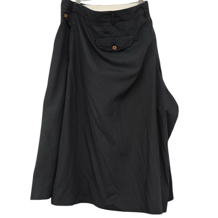 楽天市場】【中古】COMME des GARCONS ポリ縮絨変形ラップスカート  