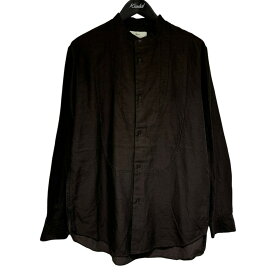 【中古】amachi．　24SS 「Annual Variation Shirts」 長袖シャツ AY-14-13 ブラウン サイズ：5 【120525】（アマチ）