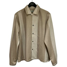 【中古】amachi．　23AW 「 Texture Fluctuation Shirt」 シャツ 013K ベージュ サイズ：5 【130525】（アマチ）