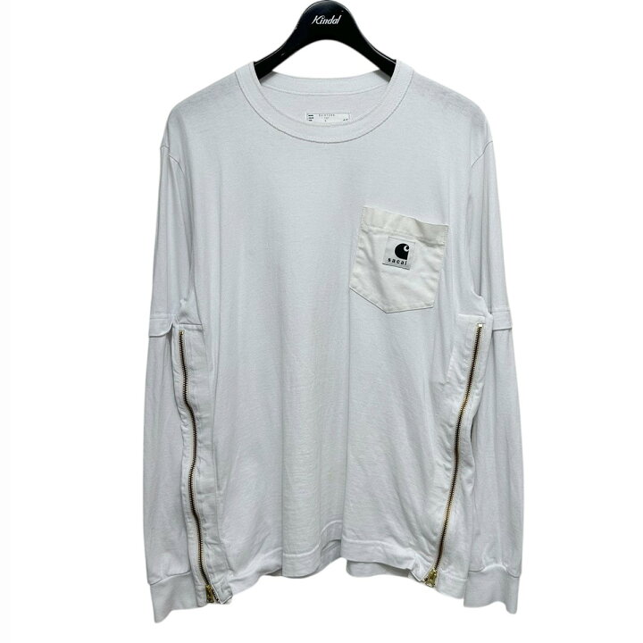 楽天市場】【中古】sacai×carhartt WIP L／S T-Shirt ダブルネーム