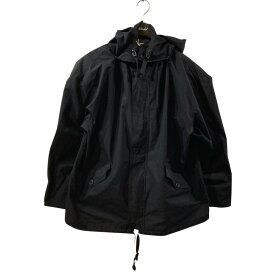 【中古】HERILL　25SS Weathercloth Windjacket フーデッドジャケット 25-011-HL-8110-10 ブラック サイズ：2 【190525】（ヘリル）