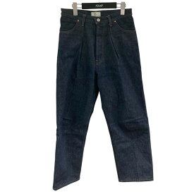 【中古】HERILL　タックデニムパンツ 21-030-HL-8000-1 インディゴ 【210525】（ヘリル）